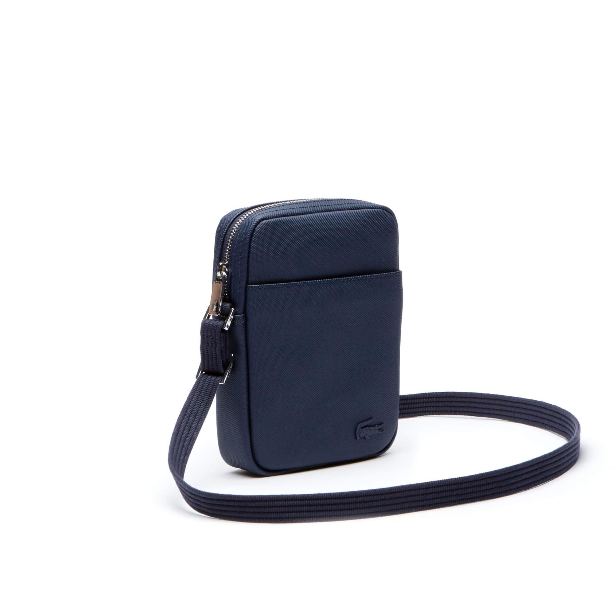 Lacoste férfi klasszikus Petit piké függőleges cipzáras táska