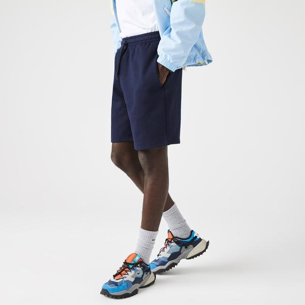 Lacoste  Pánske športové šortky z fleece na tenis