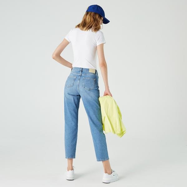 Lacoste Women's Stretch Cotton Jeans