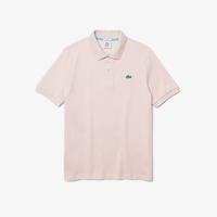 Lacoste L!VE Unisex Relaxed Fit Pembe PoloADY