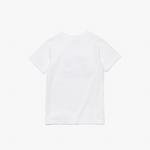 Lacoste Kids' Crew Neck Print Cotton T-Shirt