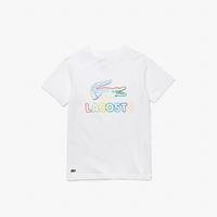 Lacoste Kids' Crew Neck Print Cotton T-ShirtSBH