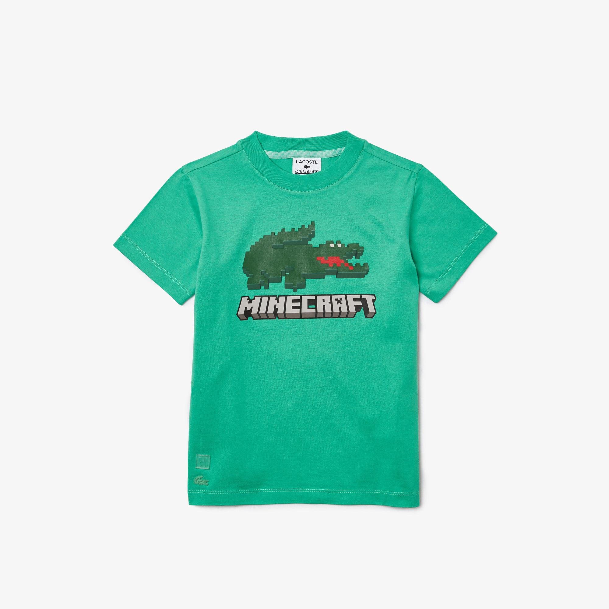 Lacoste Detské tričko  X Minecraft