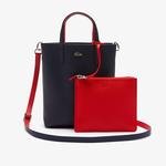 Lacoste Women's Anna Reversible Coated Canvas Tote Bag