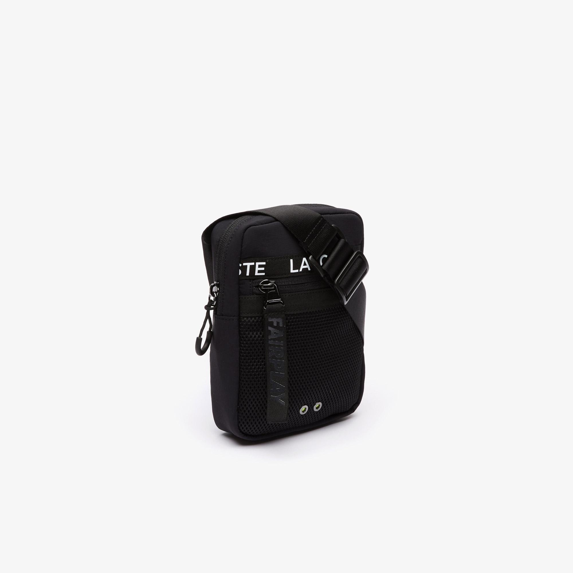 Lacoste Band Unisex Nylonová plochá taška přes rameno