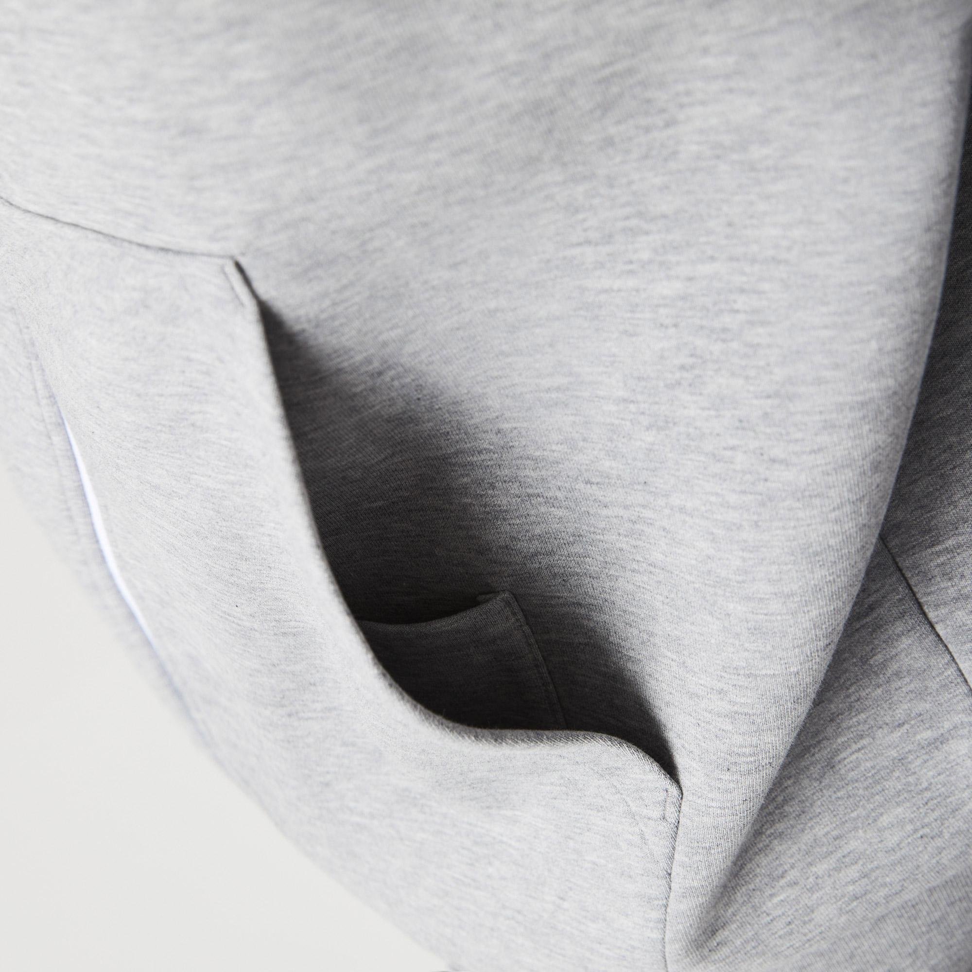 Lacoste Férfi  magas nyakú pamutkeverék cipzáras pulóver
