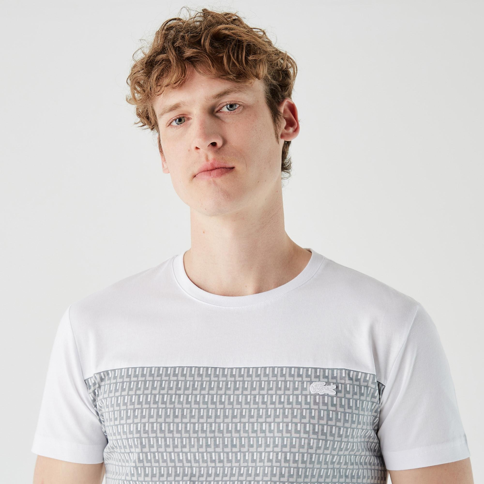 Lacoste Men's T-shirt Slim Fit Short Sleeves