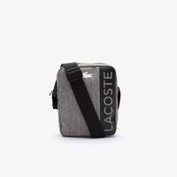Lacoste Neocroc Unisex Plátěná vertikální taška přes rameno se značkouJ63