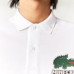 Lacoste Unisex x Minecraft Classic Fit Organic Cotton Polo Shirt