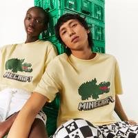 Lacoste Unisex  x Minecraft Print Organic Cotton T-Shirt6XP