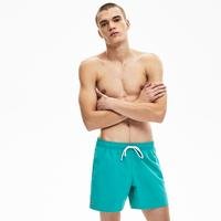 Lacoste męskie szorty kąpielowe z lekkiego materiału z technologią quick dryUDN
