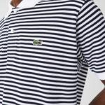 Lacoste mužský košile polo Classic Fit pruhované bavlněné piké