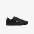 Lacoste Men's Carnaby Evo Leather Platinum Detailing Trainers02H