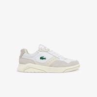 Lacoste Men’s Game Advance Luxe Leather and Suede Trainers65T