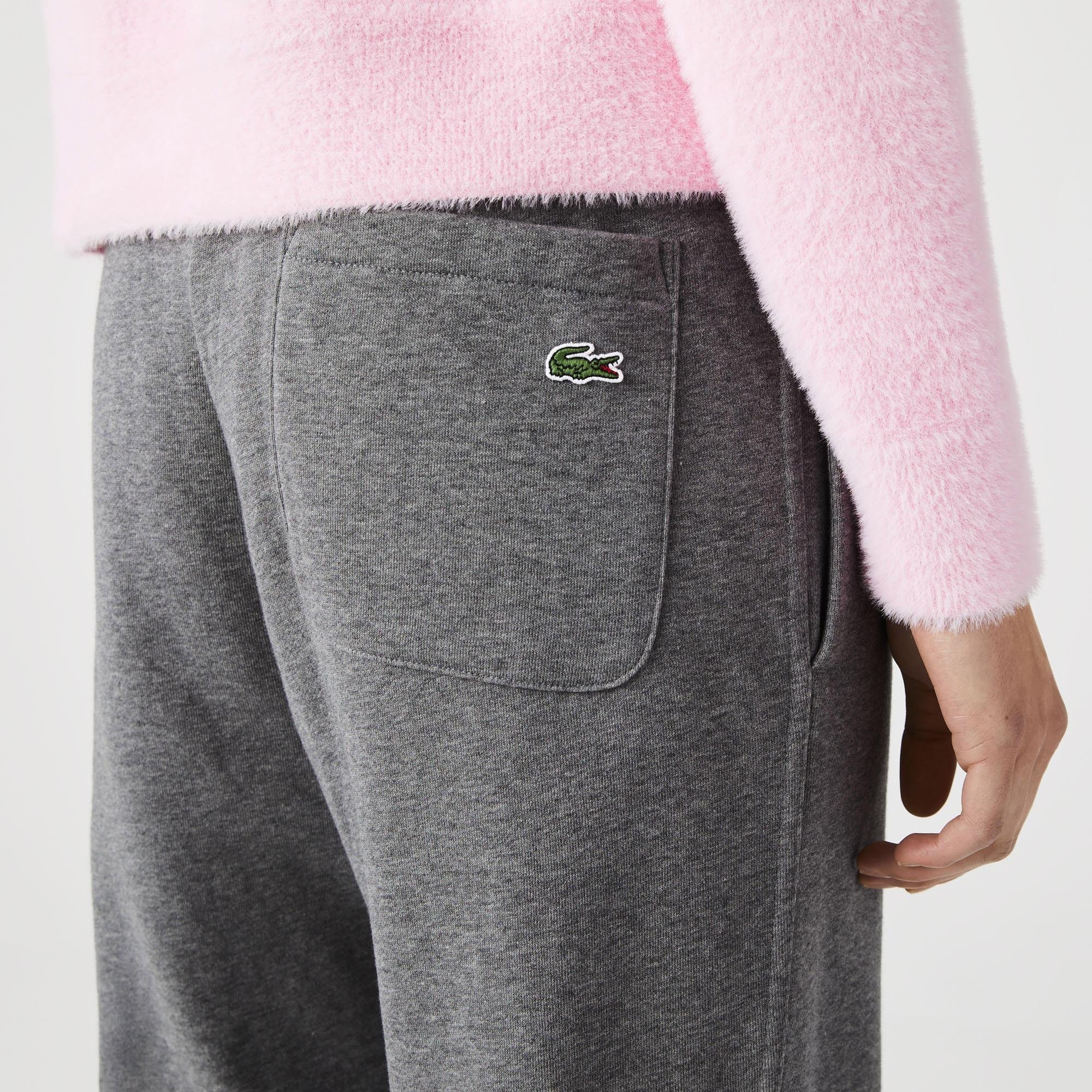 Lacoste Women's Lightweight Printed Fleece Jogging Pants