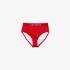 Lacoste Damskie figi bikini z nadrukiemKırmızı