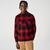 Lacoste Men's Regular Fit Checkered Wool Blend OvershirtDZH