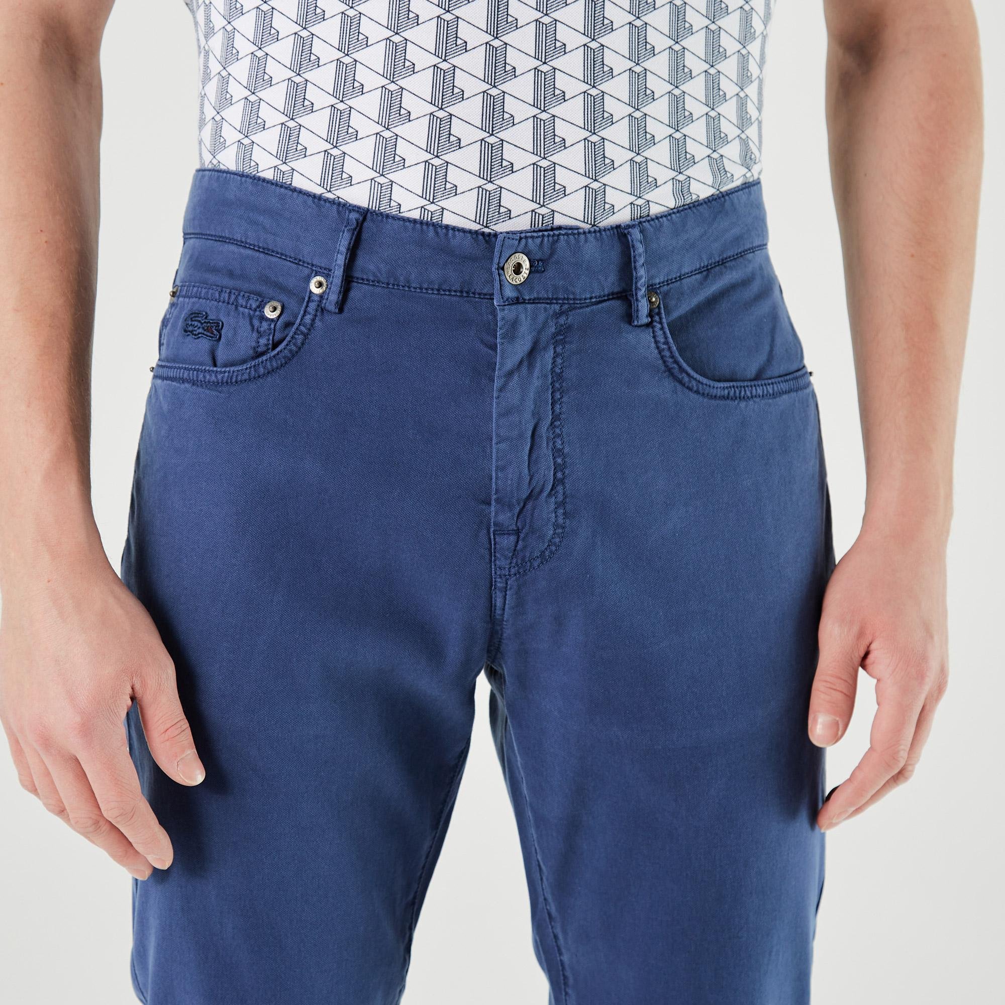 Lacoste férfi slim fit kék nadrág