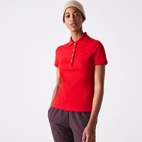 Lacoste damska koszulka polo z elastycznej piki bawełnianej Slim Fit240