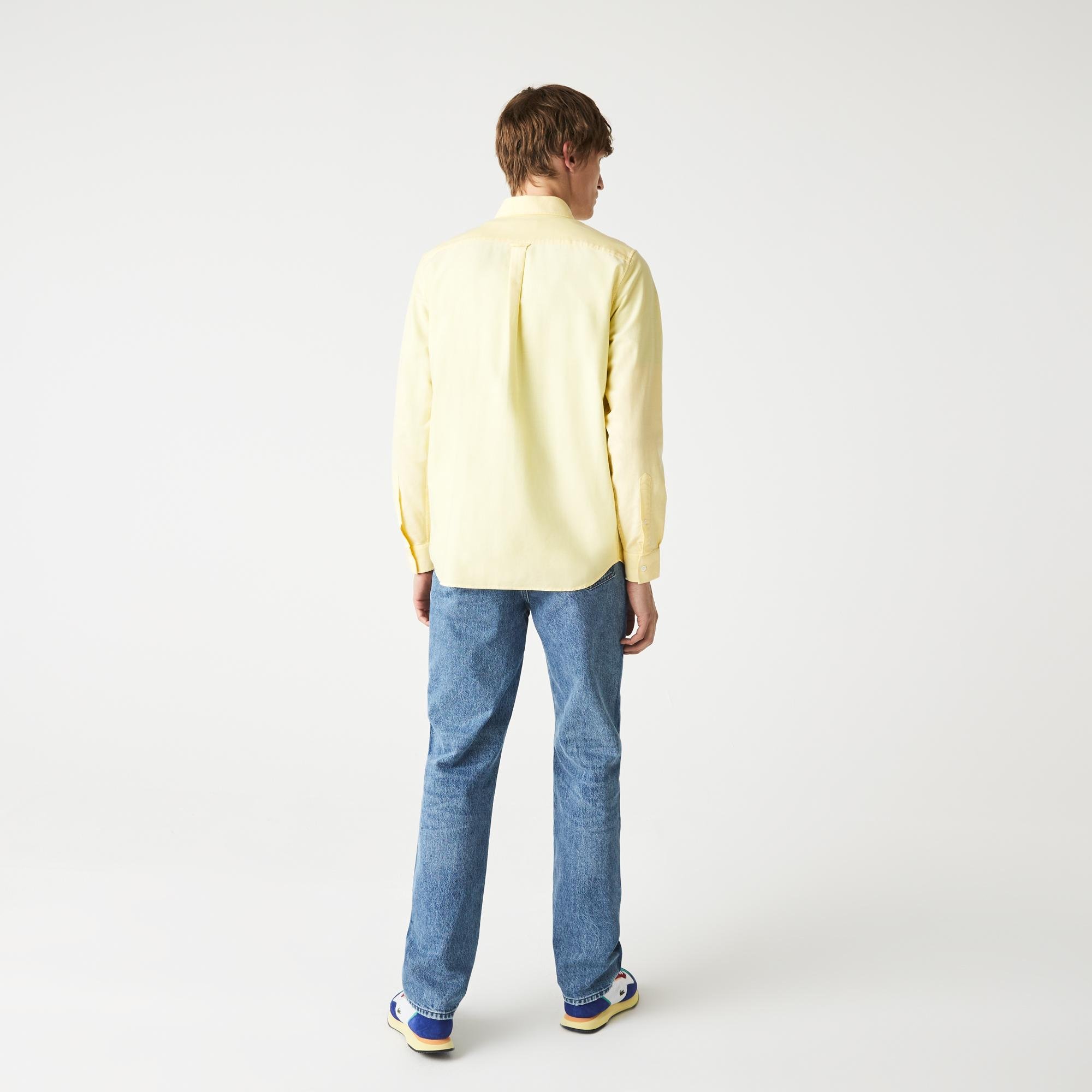 Lacoste Men's Regular Fit Oxford Cotton Shirt