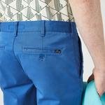 Lacoste męskie bermudy z elastycznej bawełny Slim Fit