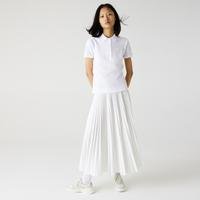 Lacoste damska koszulka polo z elastycznej piki bawełnianej Slim Fit001