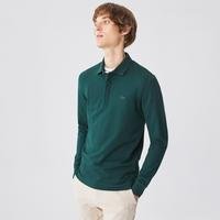 Lacoste Smart Paris long sleeve stretch cotton Polo ShirtYZP