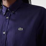 Lacoste  pánska bavlnená košeľa Regular Fit Premium