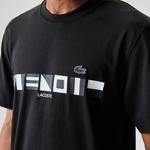 Lacoste pánské tričko volného střihu s potiskem
