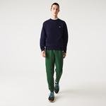 Lacoste férfi organikus szálcsiszolt pamut pulóver