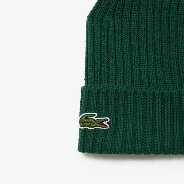 Lacoste Unisex Speckled Wool Beanie