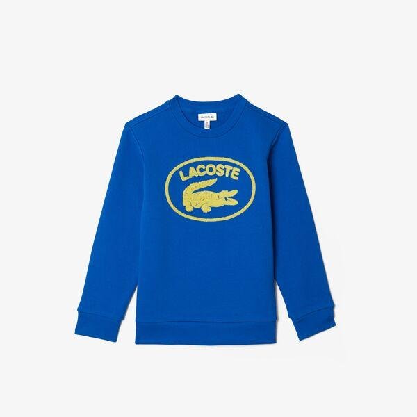 Lacoste Kid's  Contrast Branded Colour-block Sweatshirt