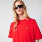 Lacoste női kerek nyakú prémium minőségű pamut póló