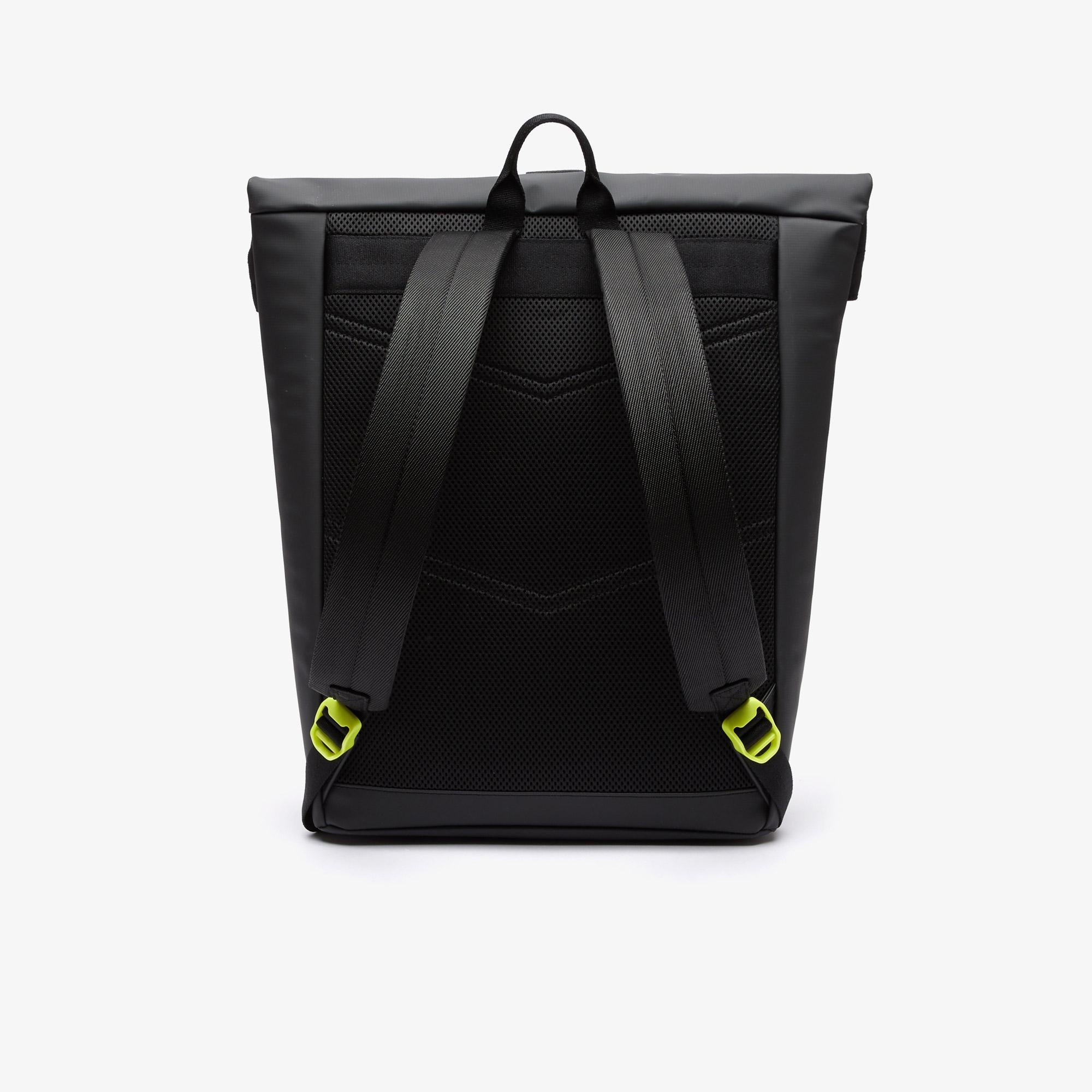 Lacoste Men's  Signature Print Water-Repellent Backpack