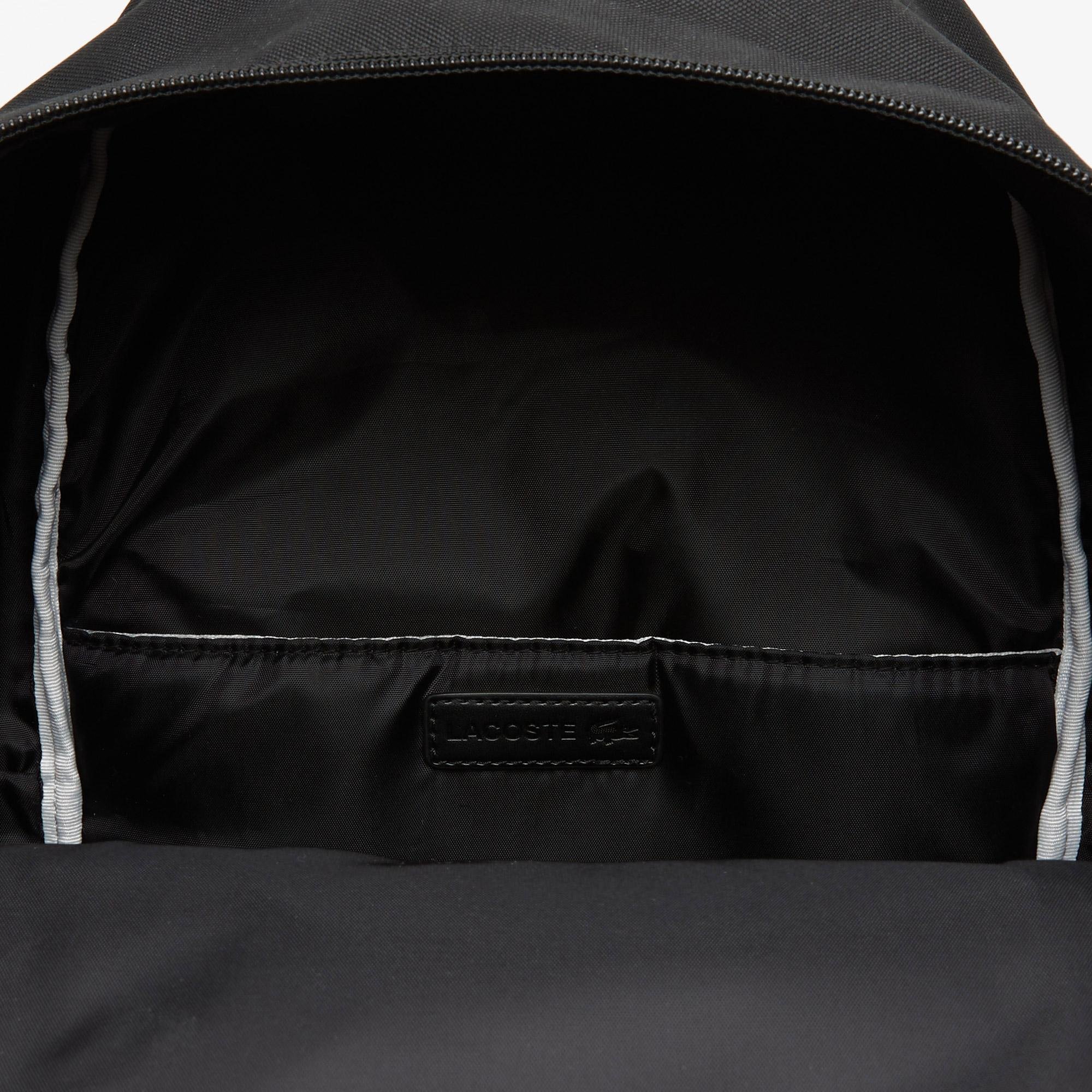 Lacoste Unisex kontrasztos feliratos hátizsák
