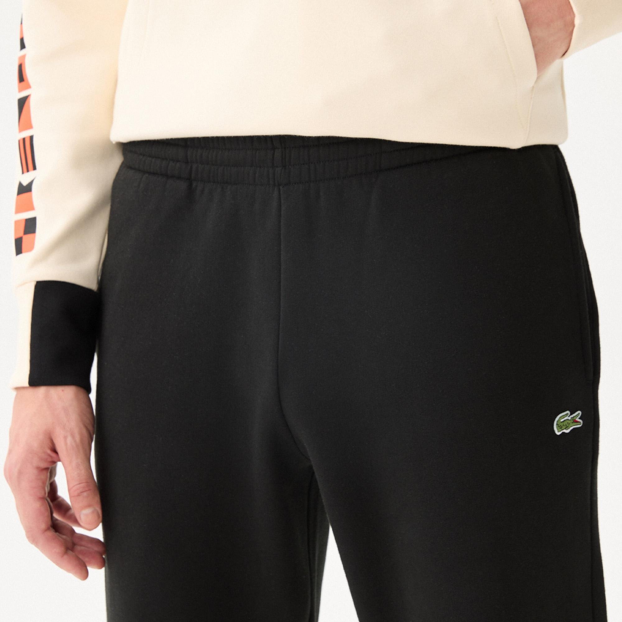 Lacoste Męskie spodnie dresowe ze szczotkowanego polaru