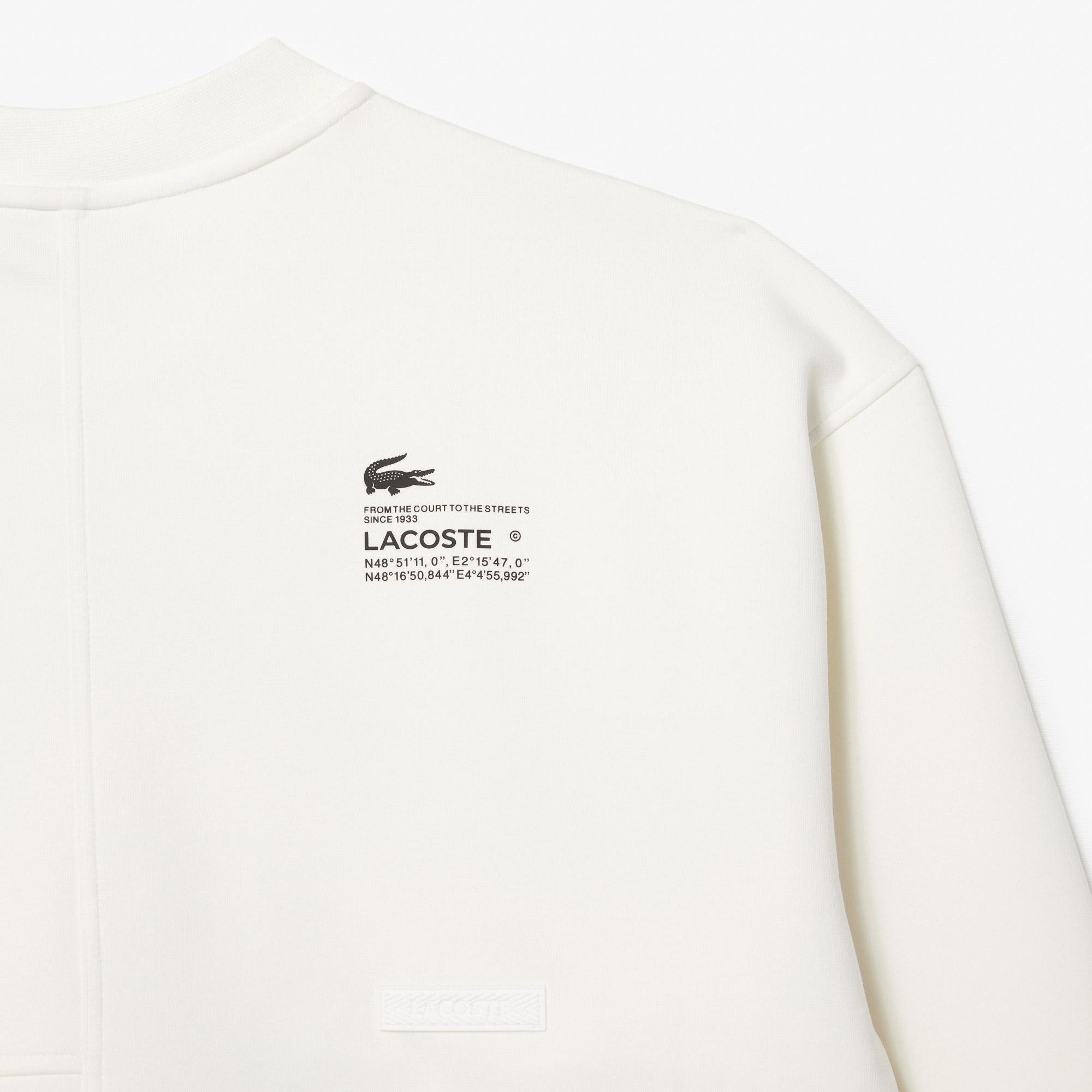 Lacoste Men's  Loose Fit Patchwork Effect Sweatshirt