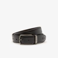 Lacoste Men's Pin And Flat Buckle Belt Gift Set672