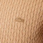 Lacoste férfi Regular fit kábelkötésű gyapjú pulóver