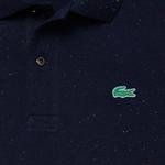Lacoste Pánska bavlnená piqué polokošeľa  Classic Fit so škvrnitou potlačou