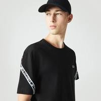 Lacoste Men's  Regular Fit Printed Bands T-Shirt031