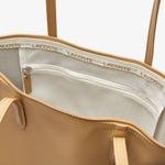 Lacoste damska torebka tote bag L.12.12 Concept zapinana na zamek błyskawiczny