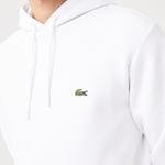 Lacoste Men's Organic Cotton Hooded Sweatshirt