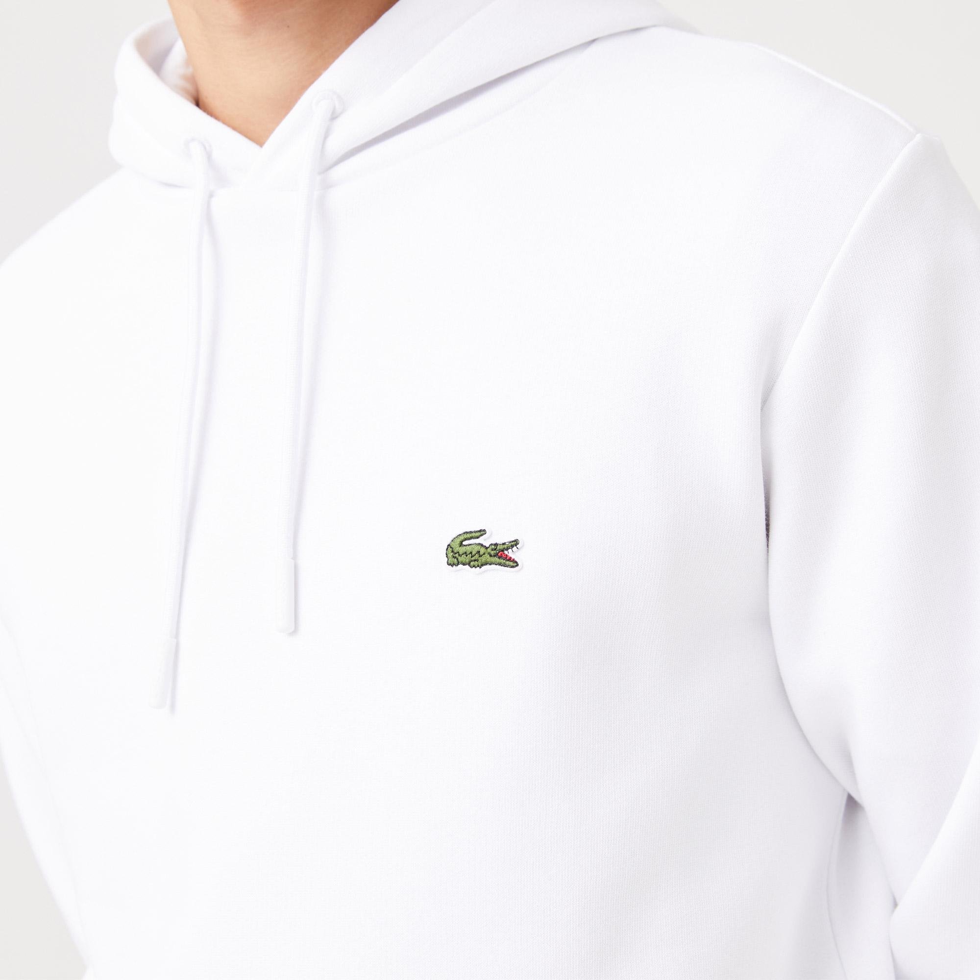 Lacoste Men's Organic Cotton Hooded Sweatshirt