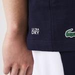 Lacoste męski T-shirt z dżerseju z nadrukiem z logo krokodyla SPORT