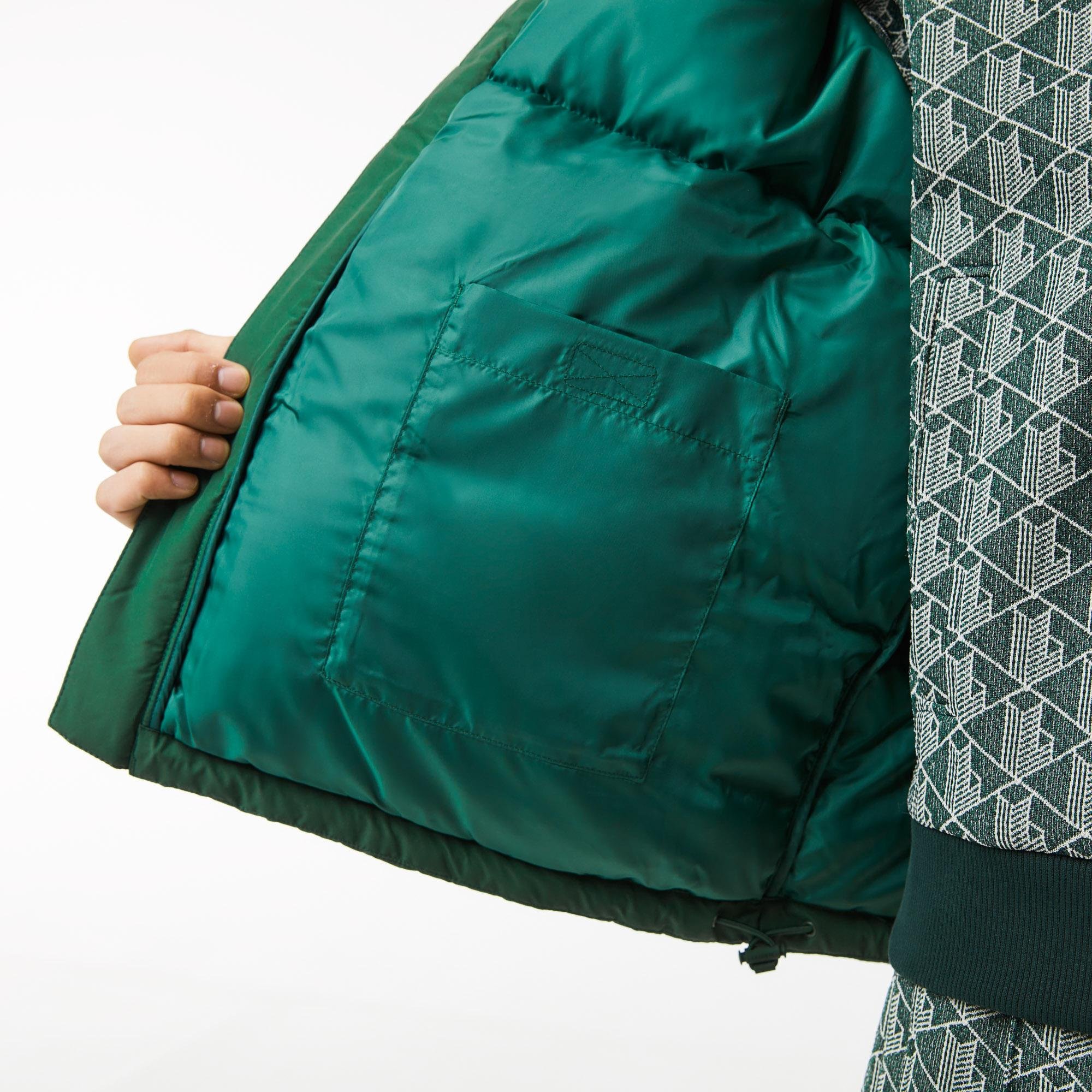 Lacoste pánská krátká prošívaná vodoodpudivá bunda
