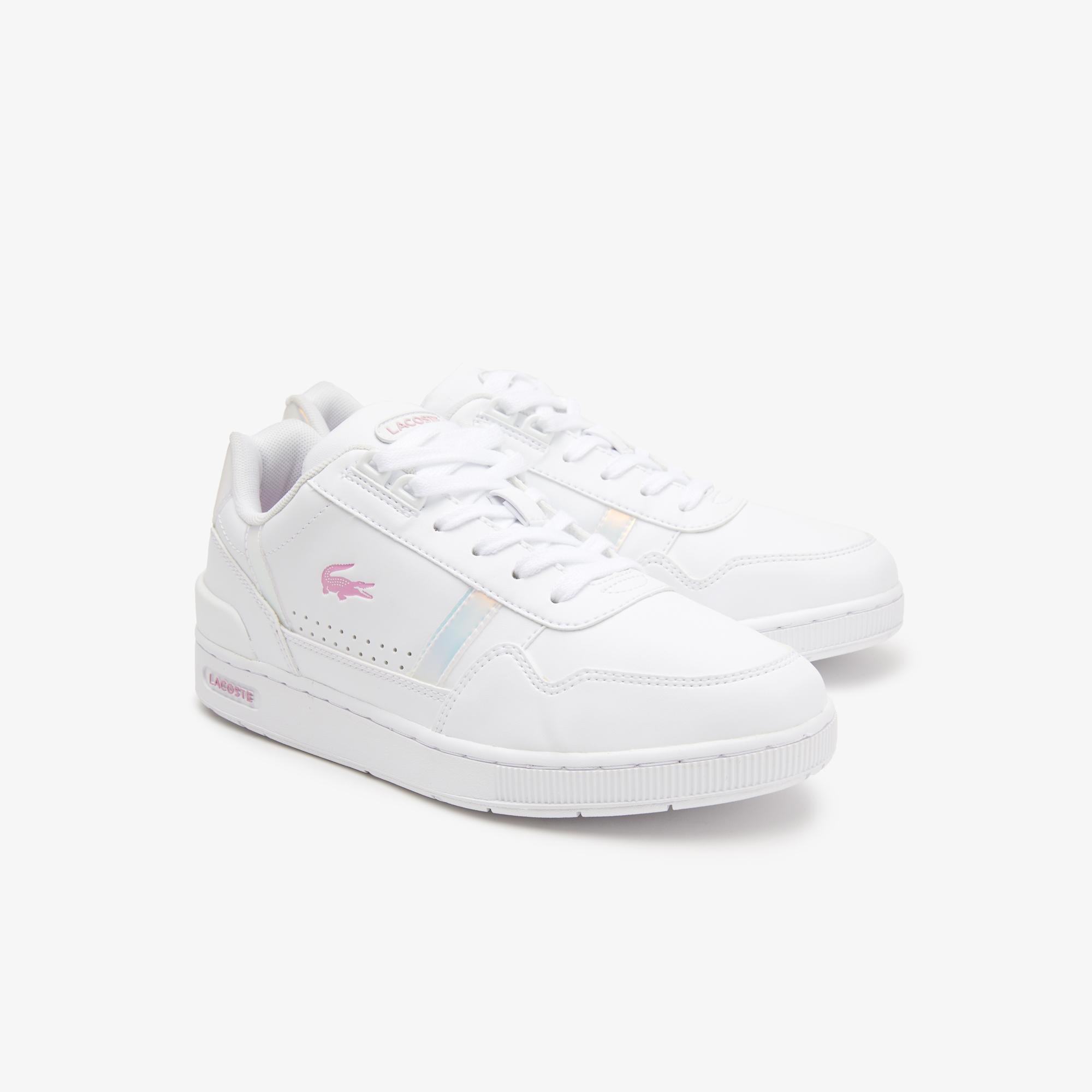 Lacoste SPORT T-Clip Çocuk Beyaz Sneaker. 3