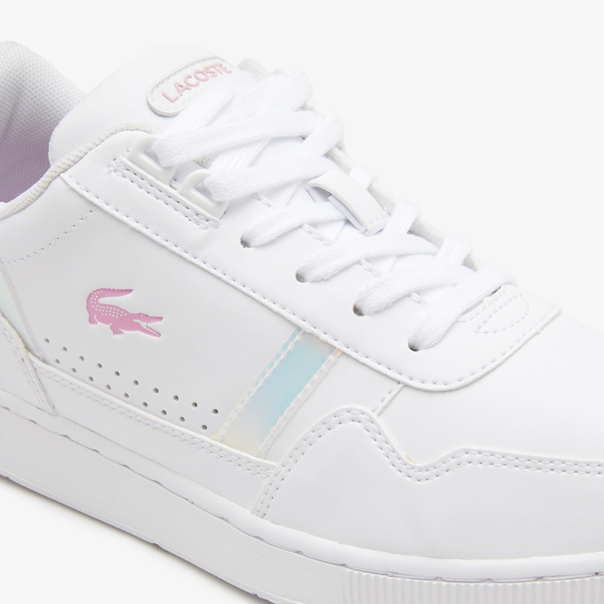 Lacoste SPORT T-Clip Çocuk Beyaz Sneaker. 7