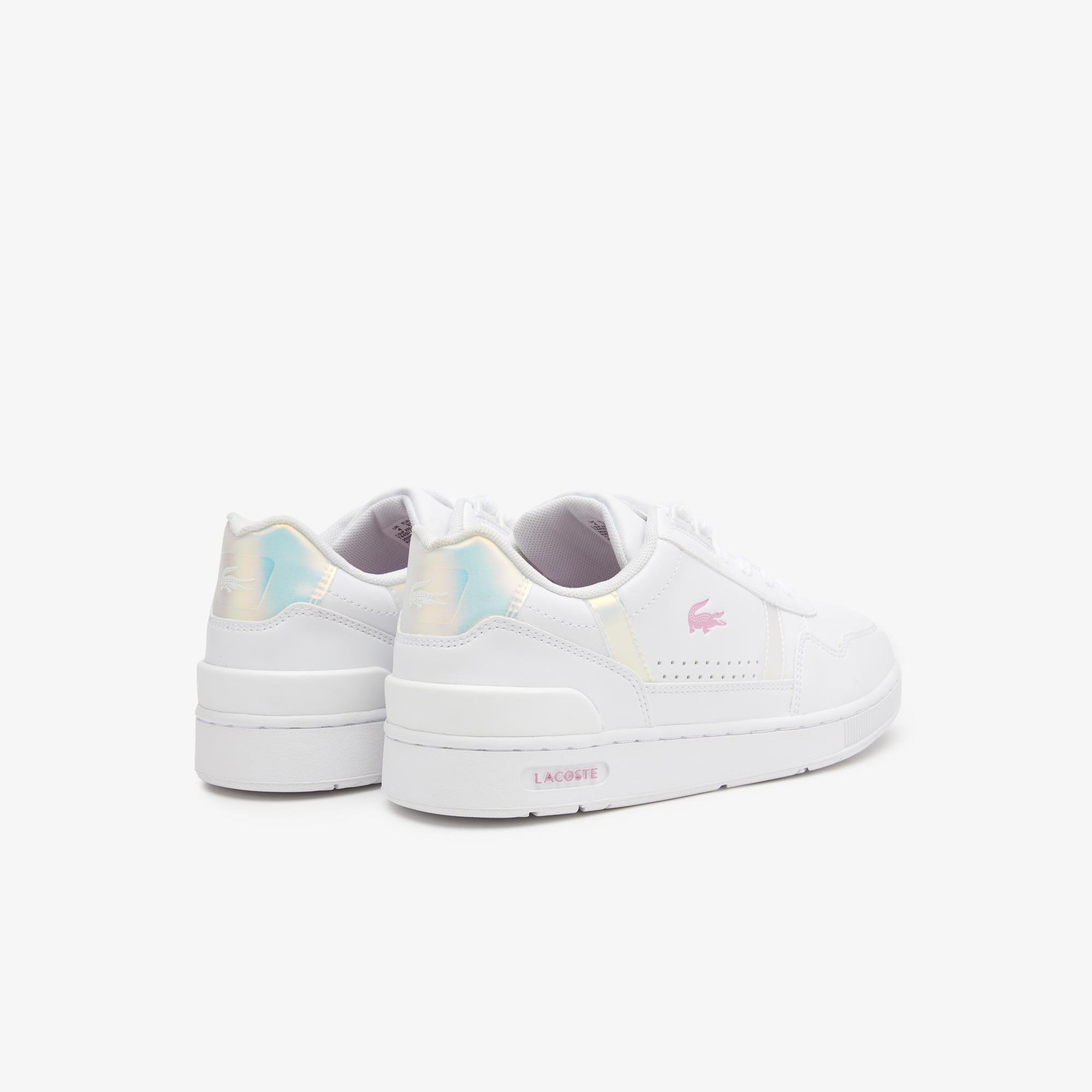Lacoste SPORT T-Clip Çocuk Beyaz Sneaker. 4