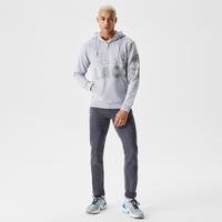 Lacoste Men's Relaxed Fit Hooded Printed Sweatshirt19G
